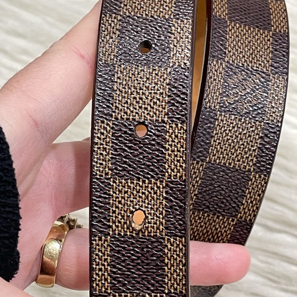 🌸Authentic LOUIS VUITTON Damier Ebene Ceinture belt - Picture 10 of 14